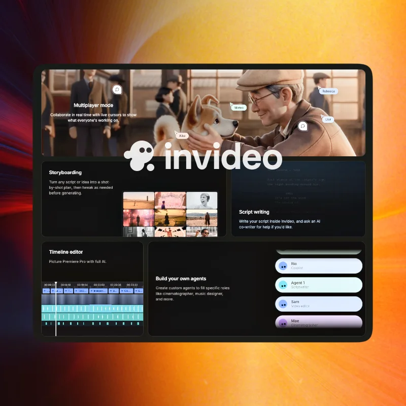 Invideo AI er en videoplatform der nærmest automatiserer content creation